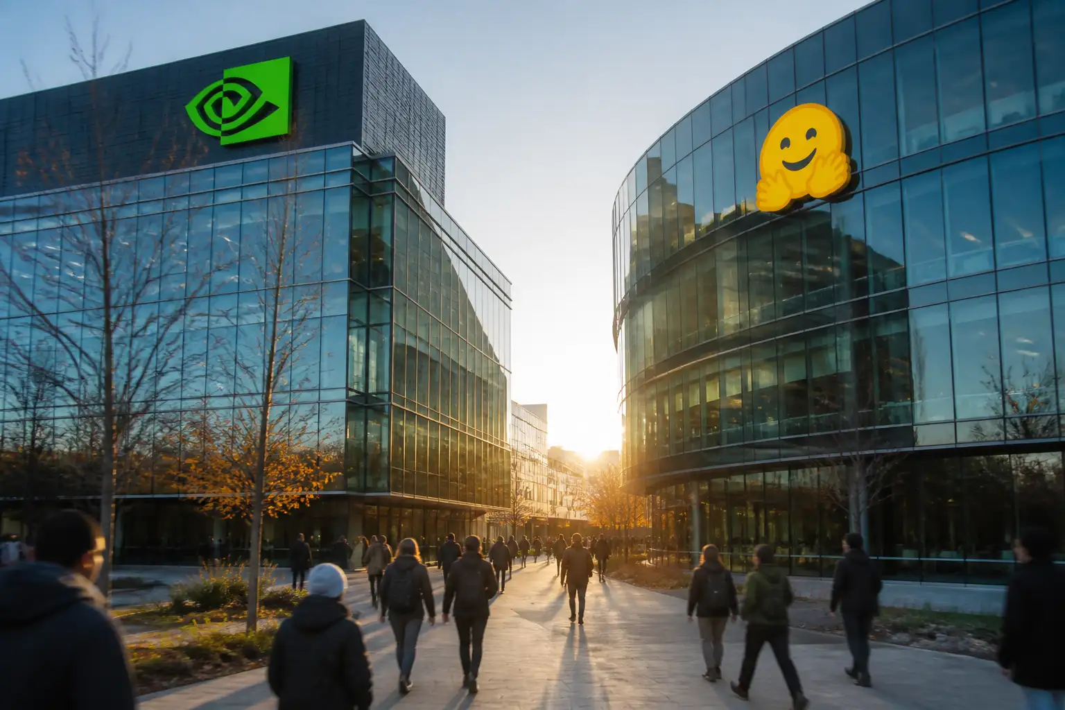 Nvidia plant Übernahme von Hugging Face