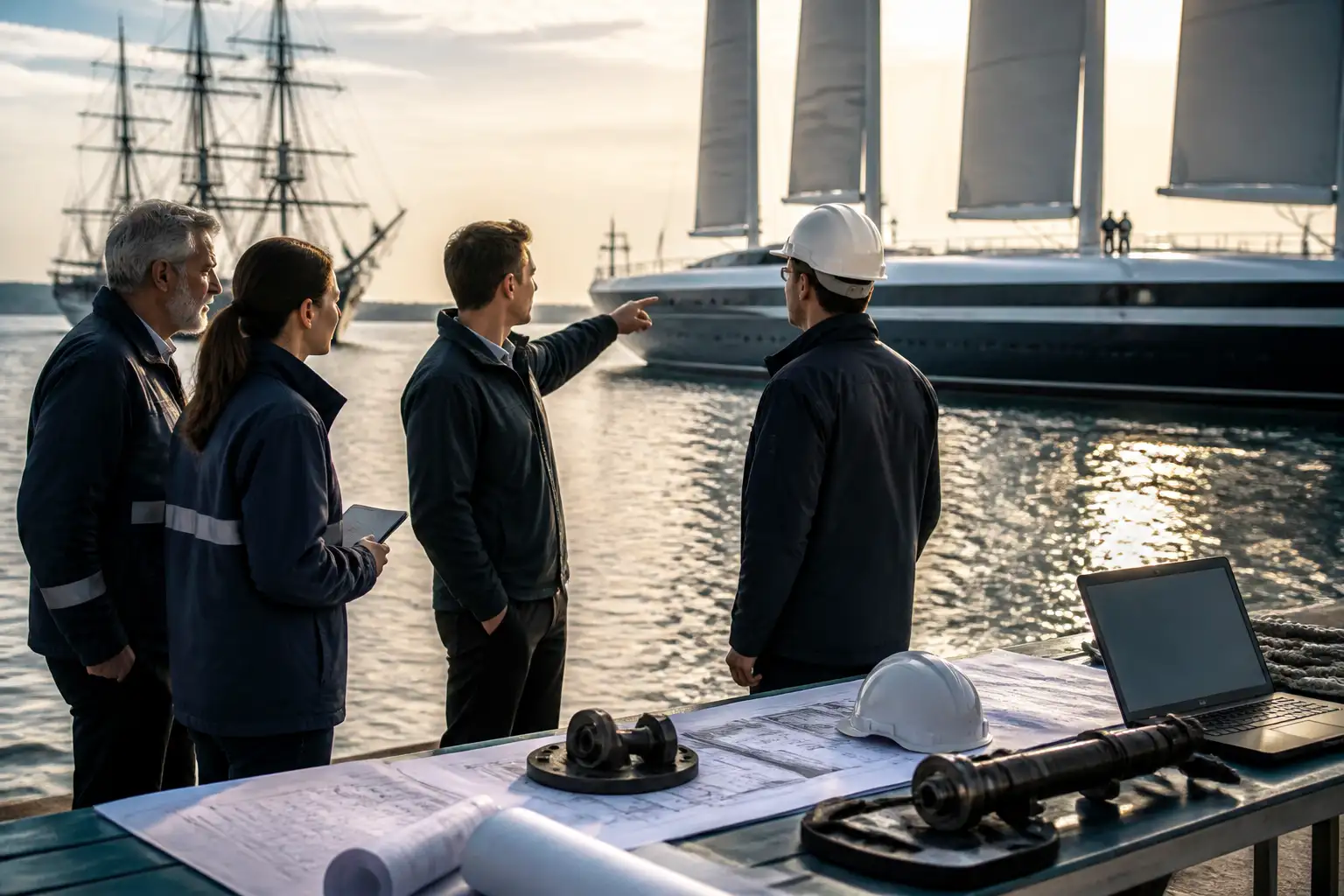 Hightech Sailing Ships Pioneering Sustainable Logistics