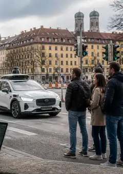Waymo plant fahrerlose Taxis in München bis 2027
